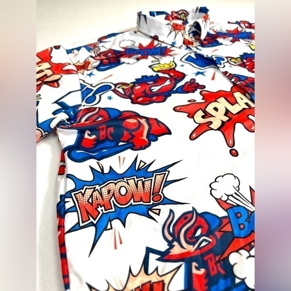 DESTROYER ROCKS Men’s Jacksonville Jumbo Shrimp Baseball Comic Hawaiian Shirt XL - Picture 12 of 12